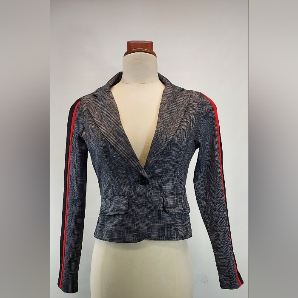 Pinstripe Fashion Blazer